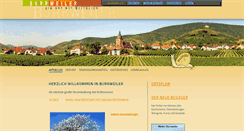 Desktop Screenshot of burrweiler.de
